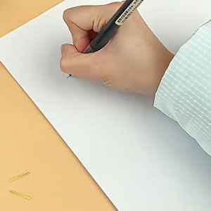 Lusinan Pulpen Gel Roller Pen Unik Tabung Jarum 0.5mm Pena Kapasitas Besar