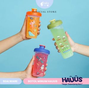 Botol minum anak sekolah / Tempat minum lucu / botol minum HAUUS 600ML