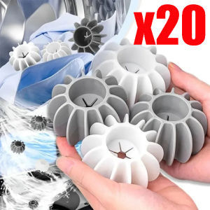 20-Pack Laundry Agitator Balls: Decontamination & Anti-Tangle Laundry Tools