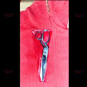 Tailor Scissors 9 Inches | Tailor Shears | Fabric Cutting Gunting Pang Tela | Pure Asero Steel | Sharpened Edge | Dressmaking Sewing Scissors | Durable Heavy Duty | Professional Sewing Tools Made in the Philippines