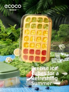 ecoco | Food Grade Pressable Ice Cube Molds
