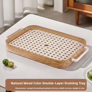 YAGANG | Rectangular Large Tray Home Chinese Style