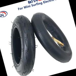 6 Inch 6x1 1/4 Inner Tube Outer Tyre for Small Surf Electric Scooter Accessories
