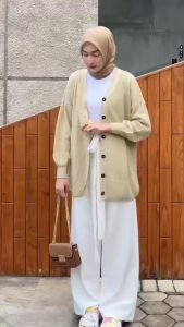 LETTA LONG CARDI OVERSIZE CARDIGAN RAJUT KOREA JUMBO PREMIUM