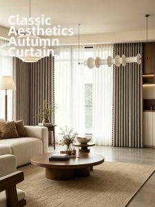 Full Light Blocking Traditional Japanese Style Curtains