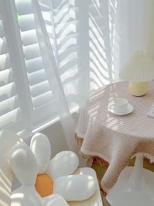 ผ้าปูโต๊ะ ผ้าคลุมโต๊ะ วัสดุ PEVA สี่เหลี่ยม ลายตาราง กันน้ำ มี 5 ขนาด กันน้ำและกันเปื้อน ทำความสะอาดง่าย