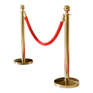 XINWANHUANG | Luxury Stainless Steel Welcome Rope Barrier 1m