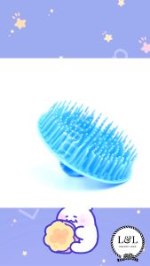 Sisir Rambut Bulat Silikon Serbaguna Lembut Sisir Pijat Kepala Hair Massage Brush Sisir Keramas