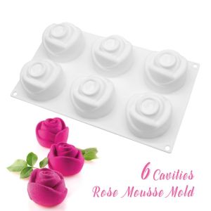 Mold Kẹo Jello Silicon Loại Thực Phẩm 8 Hoa Quả Dứa Baking Chocolate Pháp Mould Baking DIY Phụ Kiện Nhà Bếp