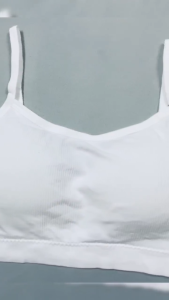 Áo bra nữ cho bé gái học sinh cấp 2 cấp 3 không gọng mút mỏng mát bảng lưng to chất gân tăm 35-45kg áo bra bé gái có mút