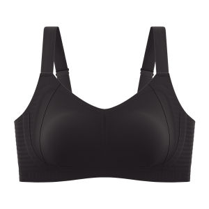 miiow | Wireless Thin Ladies Bra Lift And Firming Anti-Sagging Side Breast Reduction Summer Underwear V-Neck Nylon Young Womens Bra