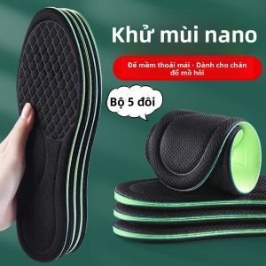 XIANZHAO | Đệm Giày Nam Chống Mùi Hấp Thụ Mồ Hôi Thông Gió Khoáng Hương Chống Trượt cho Bàn Chân Ra Mồ Hôi