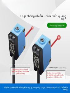 Bộ Cảm Biến Quang Laser E3Z-D61 R61 T61 LS61 Phản Xạ Gương Dạng Phản Xạ Đối Diện Cảm Biến Quang Điện Không Dây