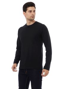 Kaos Polos Pria Wanita Reguler Katun Combed 30S Lengan Panjang Polo Exchange