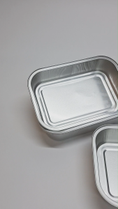 (ESQ) Aluminium Foil Tray Dimsum Mentai Rice 300ml + Lid AB-4382