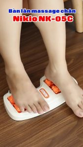Bàn lăn massage chân bằng nhựa Nikio NK-05C - Hàng cao cấp