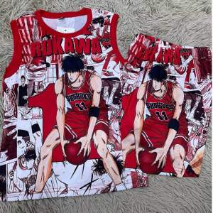 Kids for boy jersey terno slam dunk 2-7yrsold