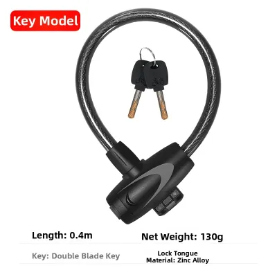 BATTLE | Anti-theft Bicycle Lock 4-digit Combination Portable Cable Lock