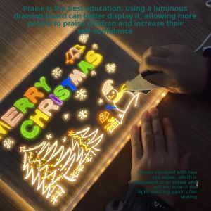 JIFANPAUL | Transparent Light-up Drawing Board for Kids