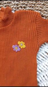 Setelan Baju Dress Rajut Anak Perempuan Bahan Halus 1-3 Tahun