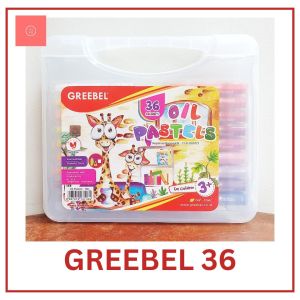 Vifo - Greebel Krayon Minyak Oil Pastel Crayon Mewarnai Gambar Anak 12 18 24 36 48 55 72 Warna Original