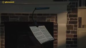 Glocusent Foldable Long-Lasting Clip on Dimmable Brightness Adjustable Led Music Stand Light Piano Musical Sheet Lamp