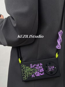 KZL Original Creative Buddha Style Phone Case Crossbody Adjustable Lanyard for Huawei Xiaomi Vivo  Honor Mobile Phones