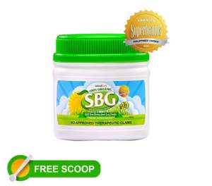 SBG Powder in Jar | 240 grams Salveo Barley Grass (SBG) Jar consists of 240 grams of pure and organic barley grass. It can accomodate up to 120 servings.