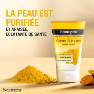 [BILL PHÁP] Mặt nạ nghệ Neutrogena Calme Curcuma thải độc làm dịu làm sáng da giảm mụn 50ml