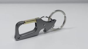 SILVER KNIGHT Multifunctional Bottle Opener Keychain