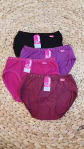 CELANA DALAM WANITA MOTIF POLOS {TERMURAH}