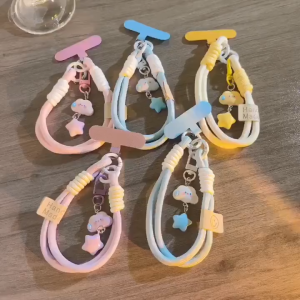 Cloud Star Mobile Phone Lanyard Anti-lost Phone Chain Pendant Keychain Wristband Camera Phone Case Lanyard Hand Straps