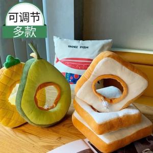 Cat Elizabeth Collar Dog Scarf Cute Headgear Cat Moss Sterilization Anti-Licking Anti-Bite Headgear Pet Supplies