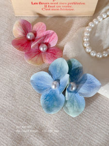 Kẹp Tóc Hoa Phong Cách Pure Desire Double Butterfly Orchid Giả Cho Phụ Nữ Siêu Tiên Phong Kẹp Tóc Bên Hông Kẹp Tóc Mái Lệch Kẹp Mỏ Vịt Trang Trí Bãi Biển