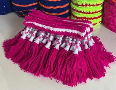 มู่ลี่รถบรรทุก 2 เมตรหน้ากระจก มู่ลี่ตกแต่งรถ มู่ลี่หน้ารถ สีชมพูเข้ม
