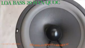 Đôi loa bass 20 côn 36 tiếng bass khỏe tiếng âm rất hay - giá 1 đôi