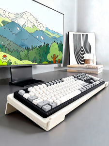 WUBUWEI | Height Adjustable Tilted Keyboard Tray Desk Bracket