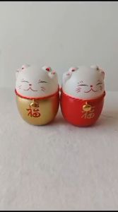 Decoration Lucky Cat 7 Cm / Dekorasi Kucing Keberuntungan