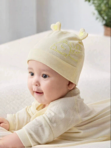 SHI YUE JIE JING | Infant Care Cap for Newborns 0-3 Months