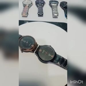 TOP MEWAH Jam tangan pria/jam tangan alba pria diameter 45cm tanggal aktif rantai stainless