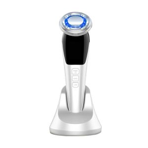 EMS Pulsed Wrinkle Reduction and Anti-Ageing Cold-Hot Colour Light Facial Beauty Device