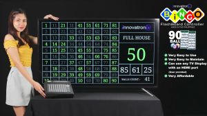 Tronix Imaging 90 Balls - UK Version - Bingo Flashboard Controller -TVNOT Included 1year warranty