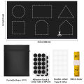 Blackout Curtain Removable Portable Travel Blocking Darkest Window Film Cloth Temporary DIY No Drill Blackout Curtains. 