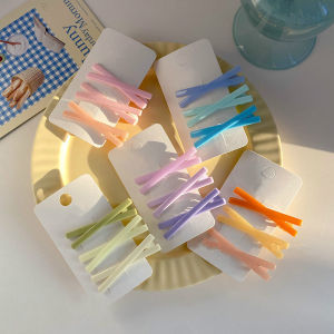 Three Pack Jelly Color Hair Clips Cute Side Bun Hair Accessories Bangs Duckbill Hair Grips Popular Hair Styling Tools