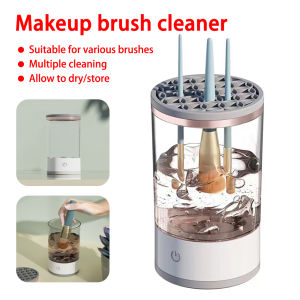 Automatic Electric Makeup Brush Cleaner 3 In 1 Portable Women Eye Shadow Brush Holder Stand Tool And Dryer Beauty Makeup Tools