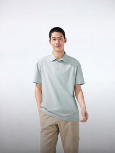 Beneunder | Bananain Polo Shirt Mens Short Sleeve Business Fitness Sweatless Collared Top Quick Dry Male T-Shirt Polyester Fiber Male Fashion