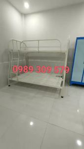 GIƯỜNG TẦNG SẮT ỐNG TRÒN CAO CẤP GIAO NHANH HCM