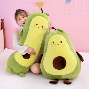 GẤU BÔNG BƠ DÀI GẤU BÔNG MINISO HÌNH TRÁI BƠ CHO BÉ 100% GÒN MỀM MỊN AN TOÀN CHO BÉ
