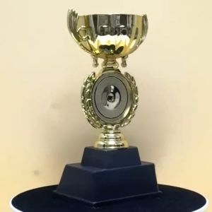 Plastic Trophy AUS-M63 CUP Screw Medal Hadiah Sukan Sekolah Anugerah Cemerlang Piala Cenderahati.