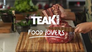 TeakHaus Essential Round Cutting Board (L) 410 - Lazada